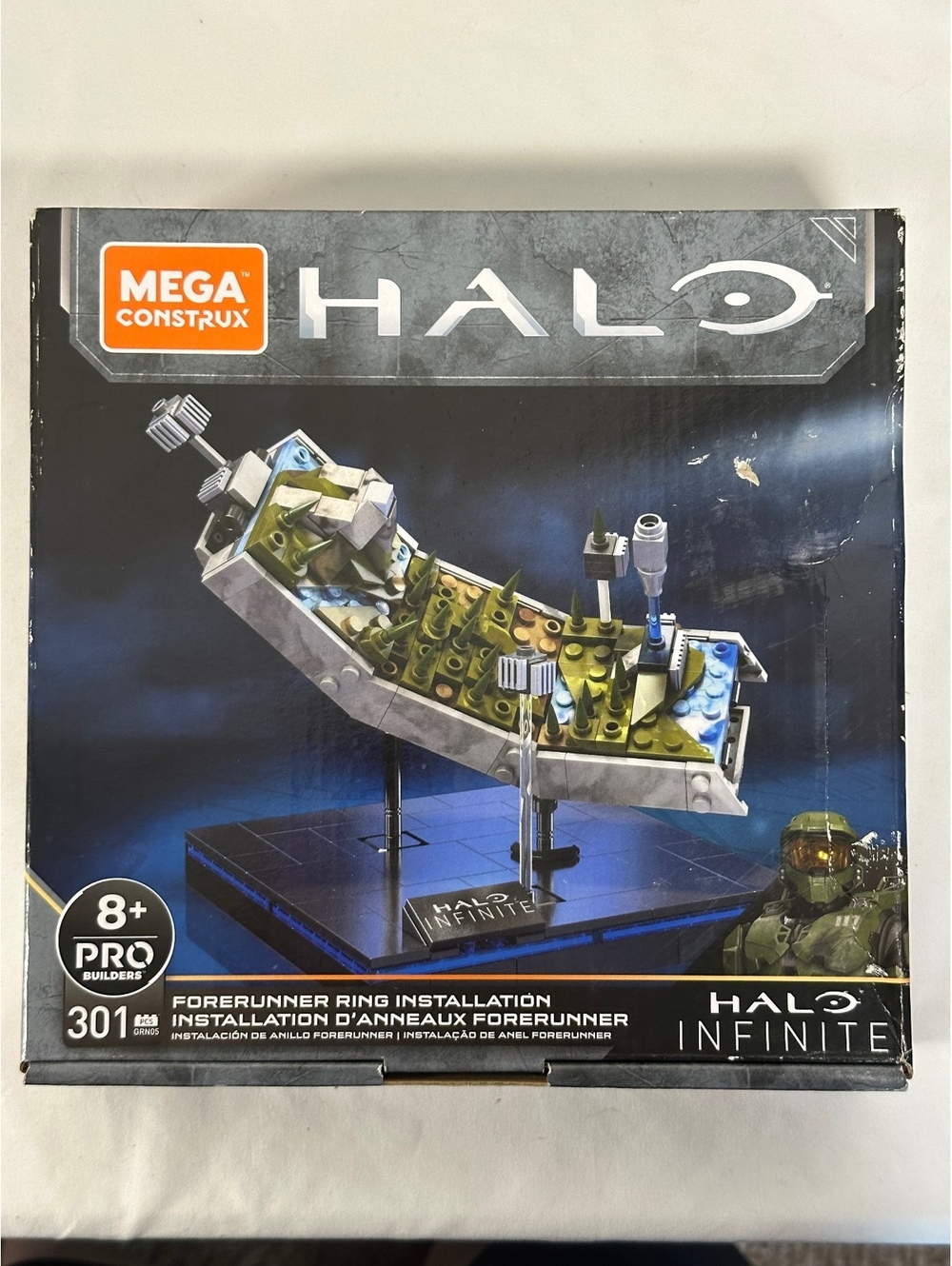 Mega Construx Halo Infinite Forerunner Ring Installation Building Set - 301 pcs